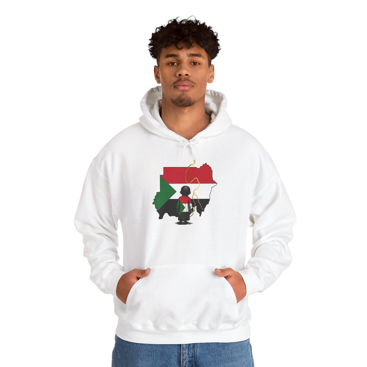 Othman Hoodie — Sudan Map
