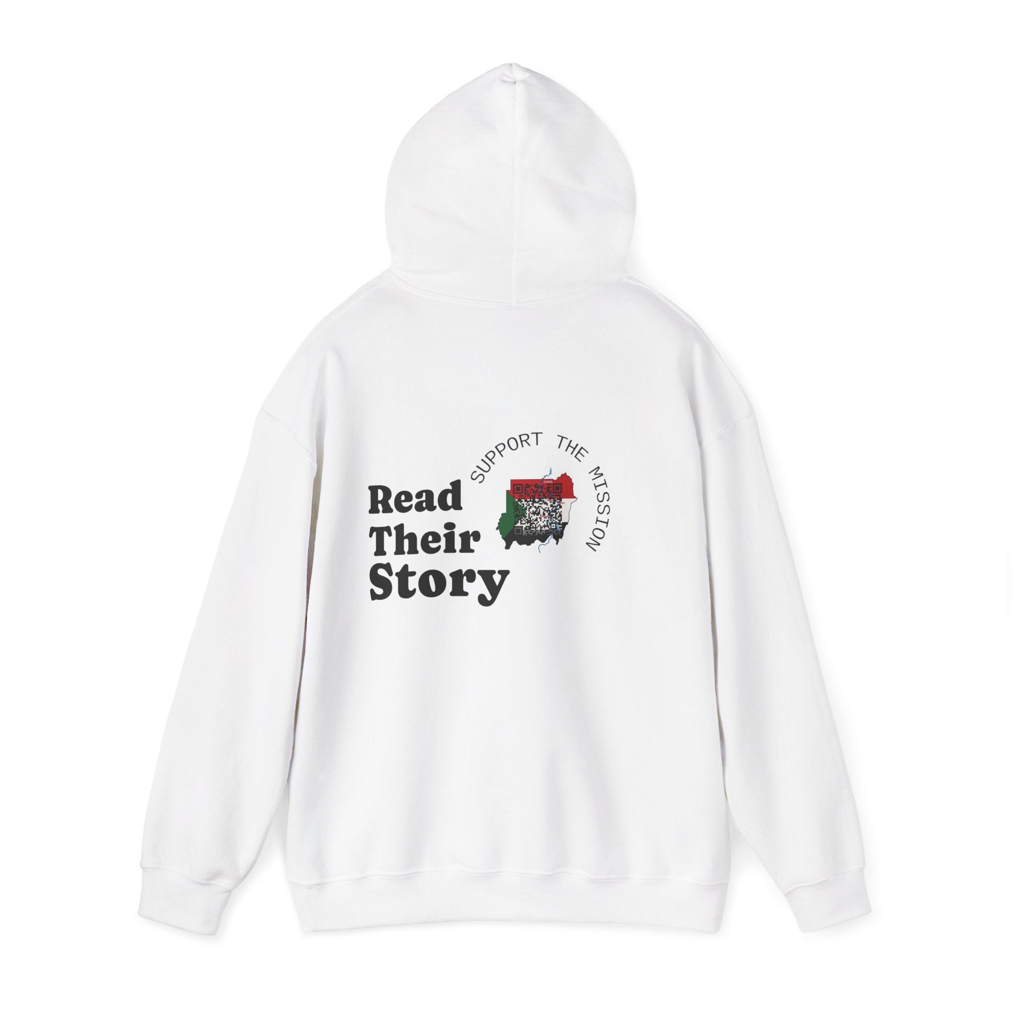 Othman Collection Hoodie — QR Code Map & B&W O&H Design