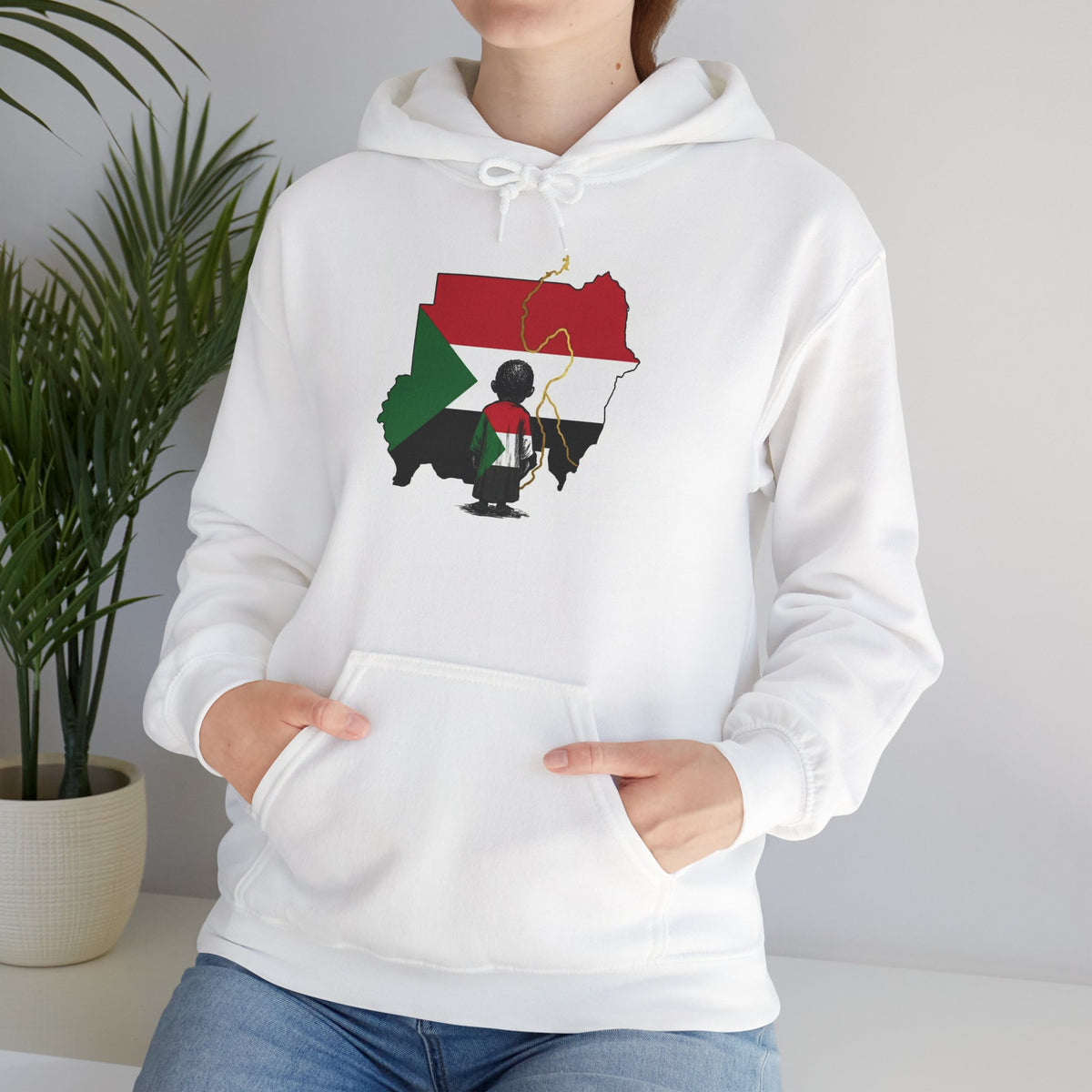 Othman Hoodie — Sudan Map