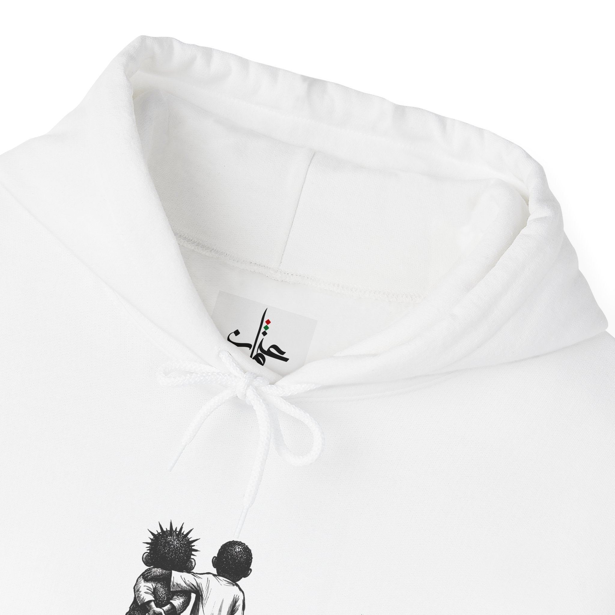 Othman Collection Hoodie — QR Code Map & B&W O&H Design