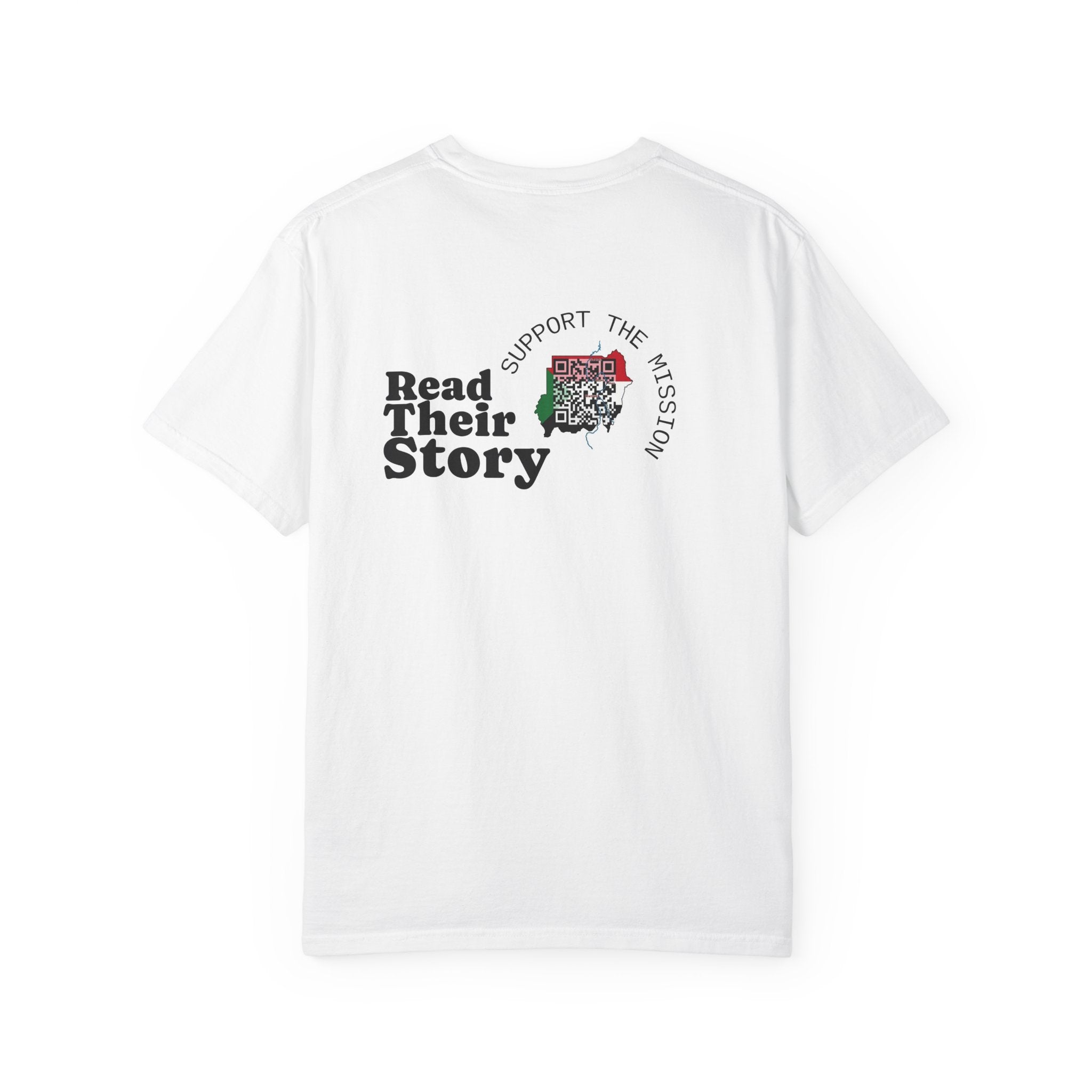 Read Their Story T‑Shirt — Support the Mission African Map Graphic