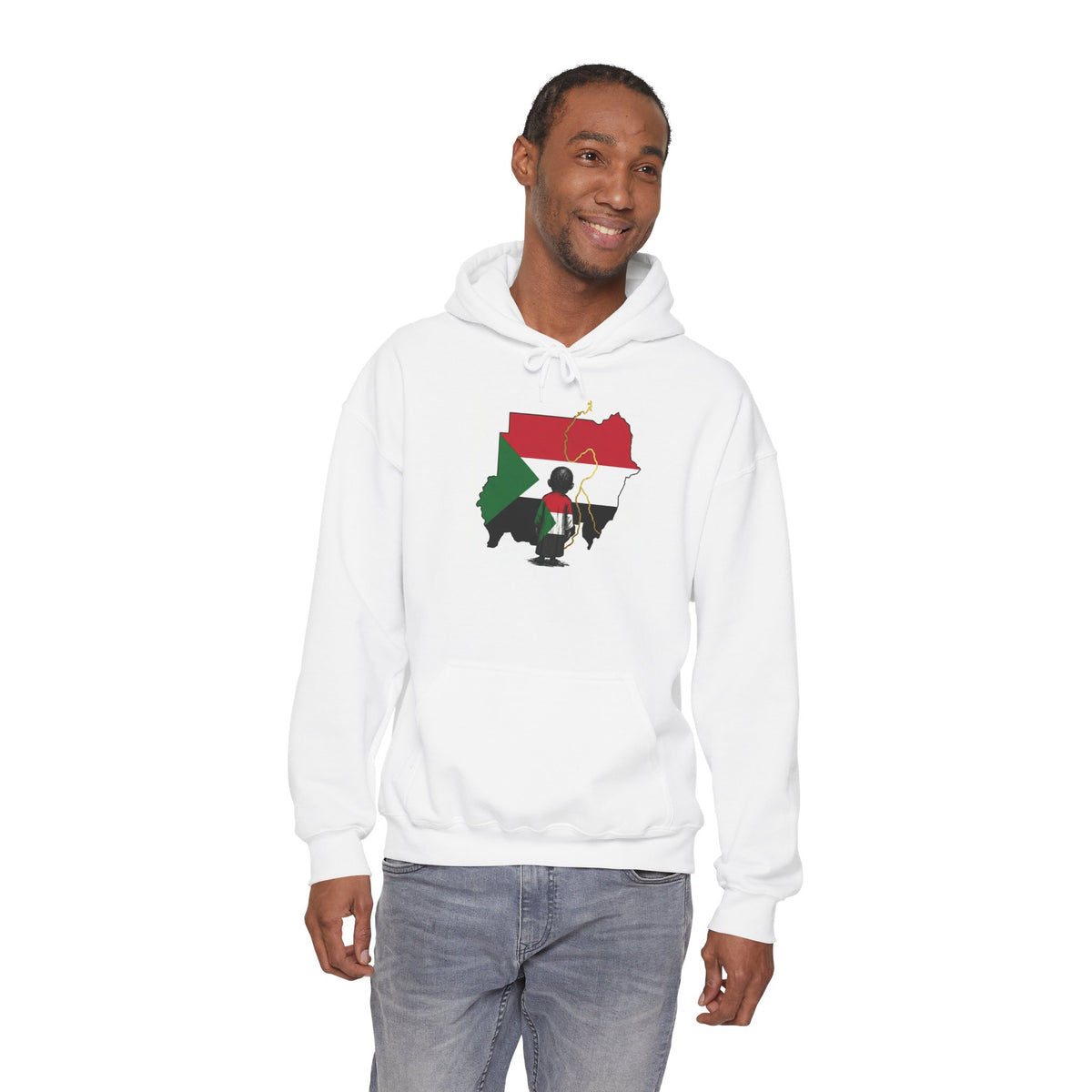 Othman Hoodie — Sudan Map