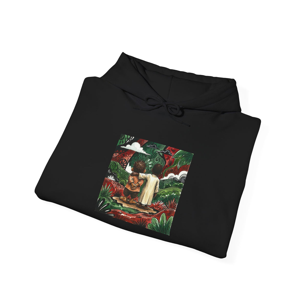Othman Collection Hoodie — Black Design