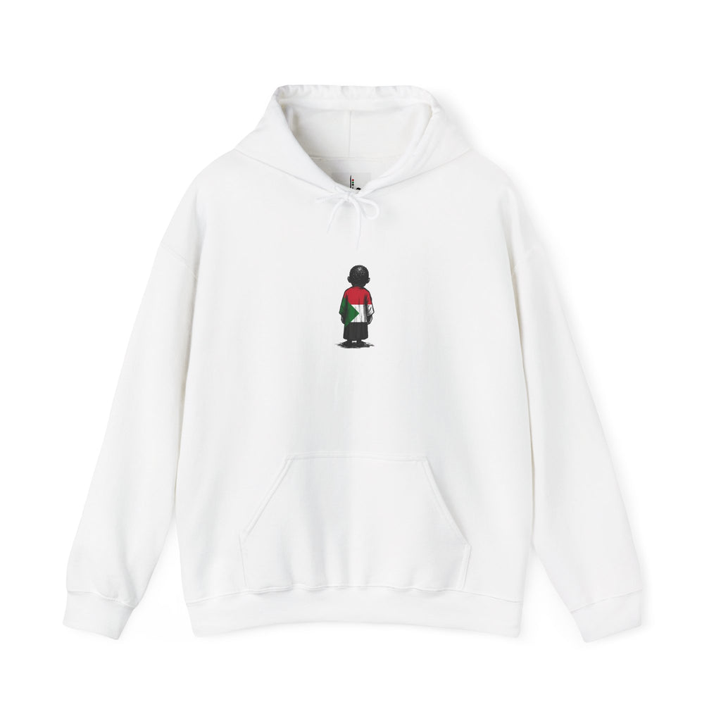 Othman Collection Hoodie — QR Code Map & Flag Colors Solo Design