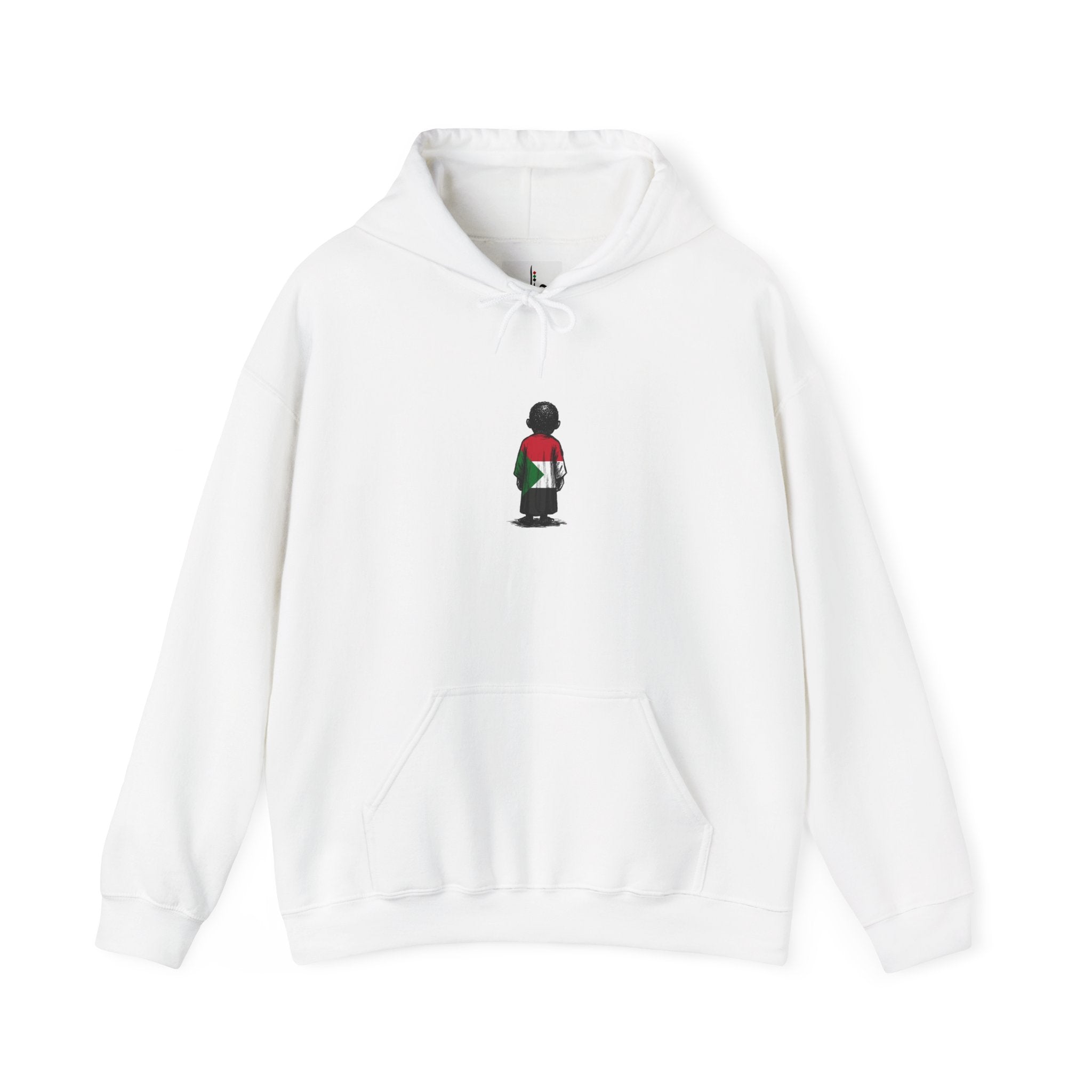 Othman Collection Hoodie — QR Code Map & Flag Colors Solo Design